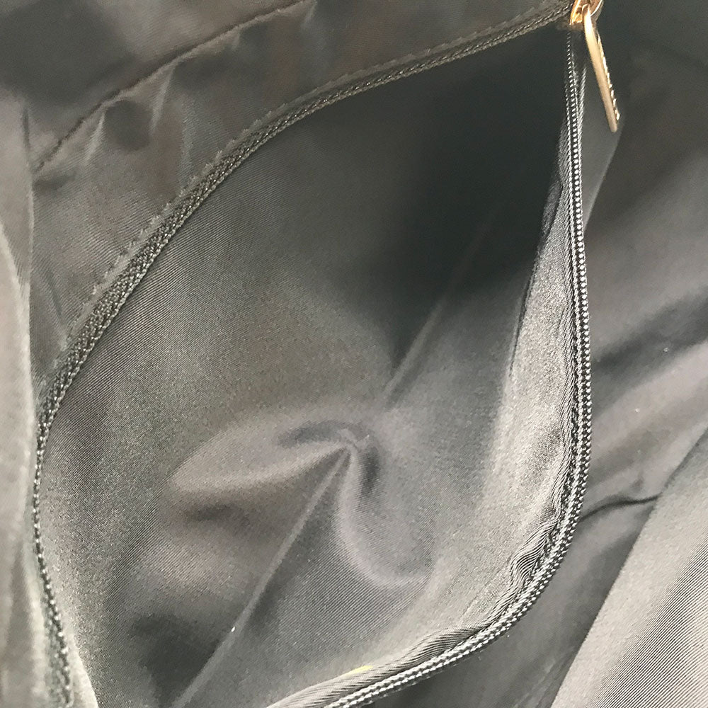 Chanel Nylon Jacquard Mini Boston Bag
