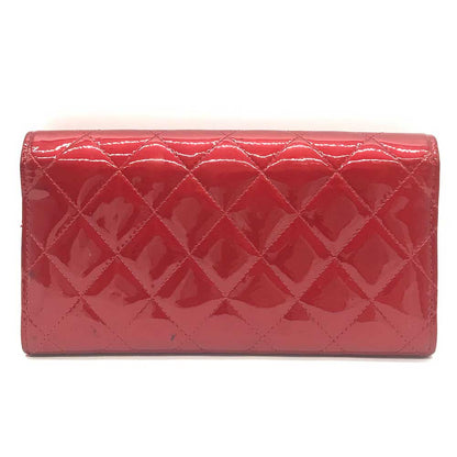 Chanel Matelasse Long Wallet Bordeaux