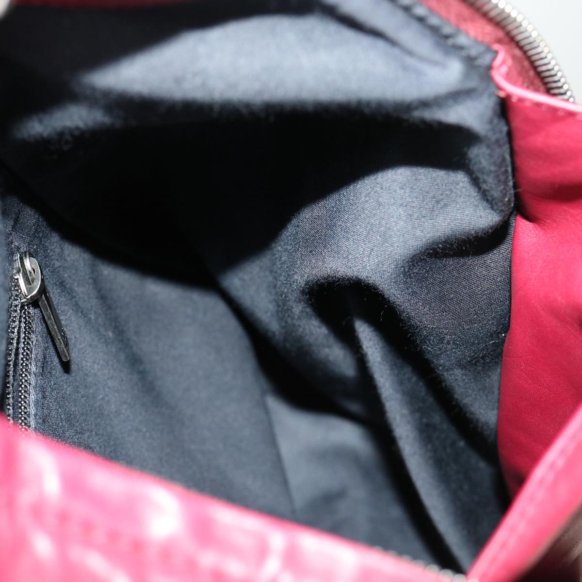 CHANEL Matelasse Chain Backpack Lamb Skin Bordeaux CC 30736A