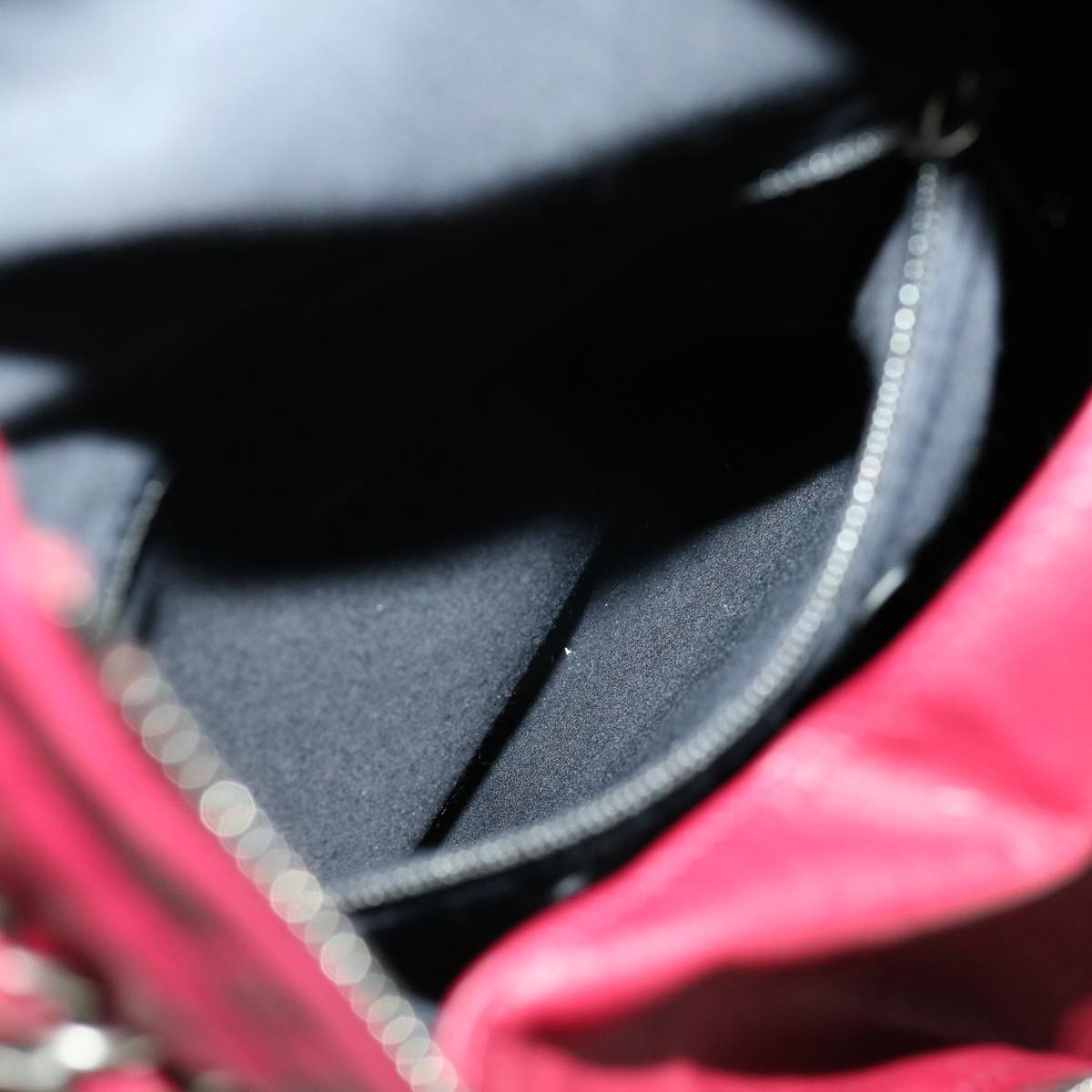 CHANEL Matelasse Chain Backpack Lamb Skin Bordeaux CC 30736A