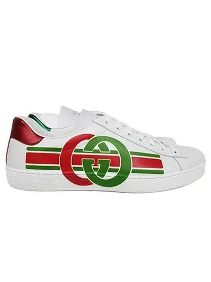 Gucci Ace Interlocking G Low Top Sneakers White