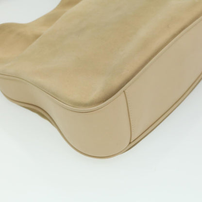 GUCCI Bamboo Hand Bag cotton Beige 00117321638  31581