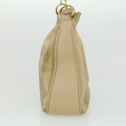 GUCCI Bamboo Hand Bag cotton Beige 00117321638  31581