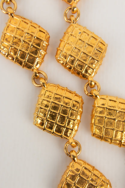 Collier matelass Chanel 1990s