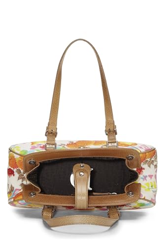 Dior, Multicolor Floral Canvas Handbag, Multi