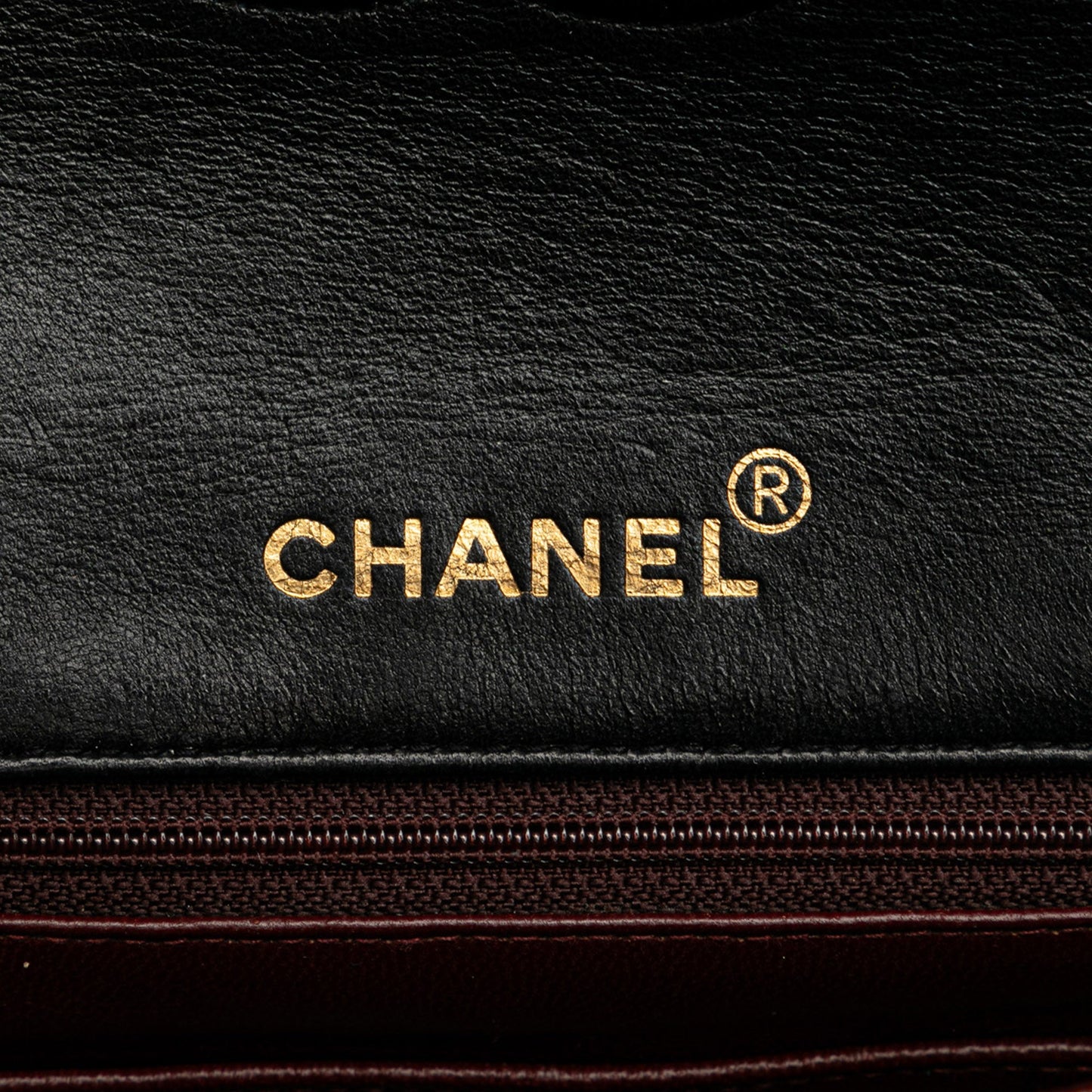 Black Chanel Mini Square Classic Lambskin Flap Crossbody Bag