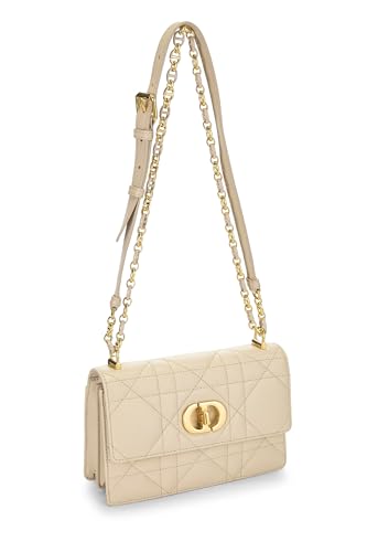 Dior, Beige Cannage Lambskin Miss Caro Bag Mini, Beige