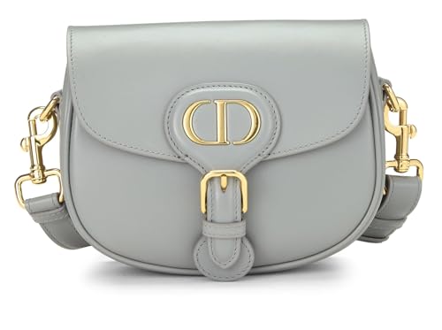 Dior, Grey Calfskin Bobby Flap Small, Grey