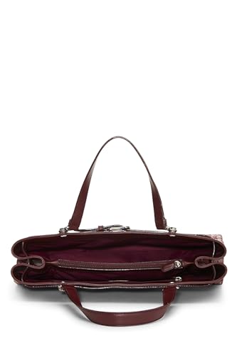 Dior, Burgundy Trotter Canvas Tote, Burgundy