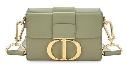 Dior, Green Calfskin 30 Montaigne Box Bag, Green