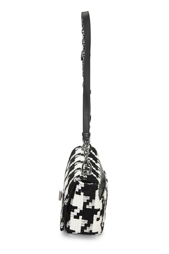 Dior, Multicolor Houndstooth Canvas Caro Bag Small, Black