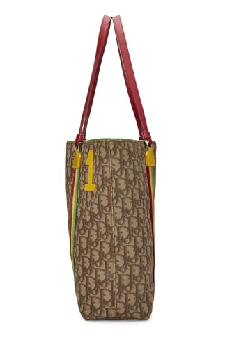 Dior, Brown Rasta Trotter Tote Bag, Brown