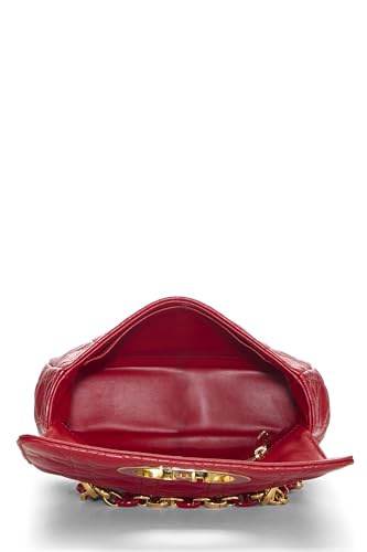 Dior, Red Cannage Calfskin Dioramour Caro Bag Small, Red
