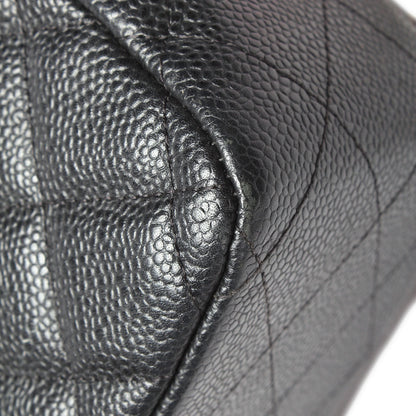 Chanel Caviar Jumbo Classic Double Flap Bag Leather Shoulder Bag in Great Condition