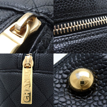 Chanel Caviar Mini Boston Handbag A20996