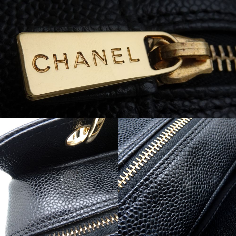 Chanel Caviar Skin Chain Shoulder Bag A18004