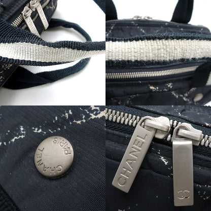Chanel Nylon Handbag Travel Line Mini Boston
