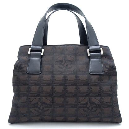 Chanel Nylon Canvas Leather Handbag A30916