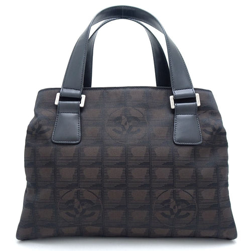 Chanel Nylon Canvas Leather Handbag A30916