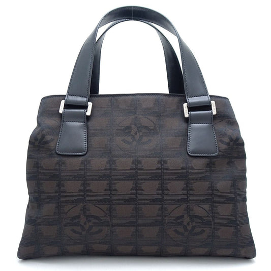 Chanel Nylon Canvas Leather Handbag A30916