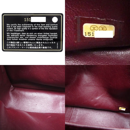Chanel Caviar Shoulder Bag Matelasse Black