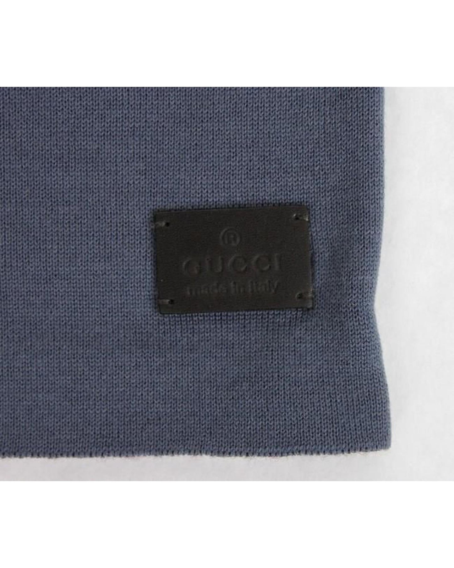 Gucci  GG Logo Striped Beanie Burgundy Blue Black