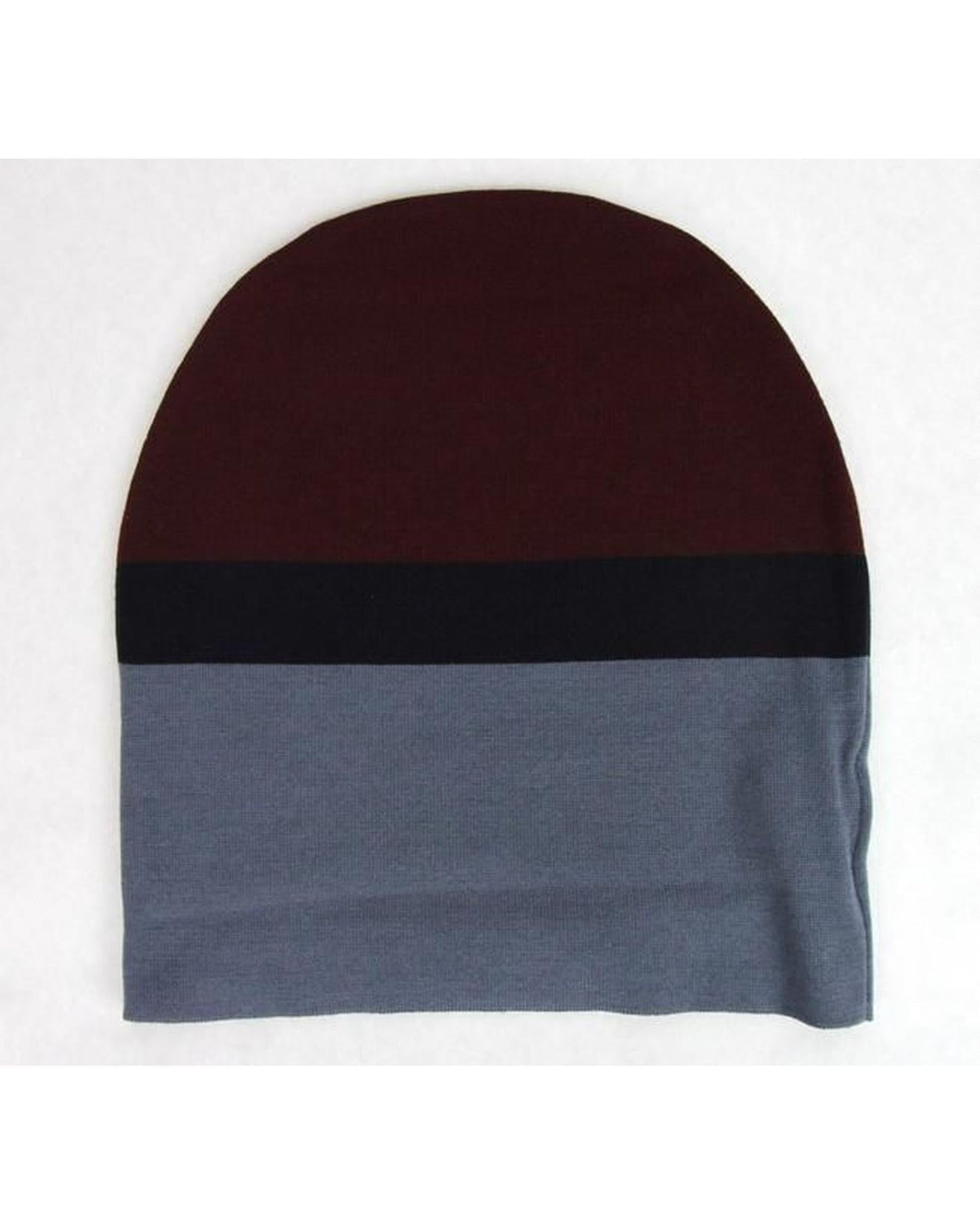 Gucci  GG Logo Striped Beanie Burgundy Blue Black