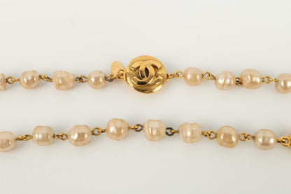 Collier de perles Chanel 1980s