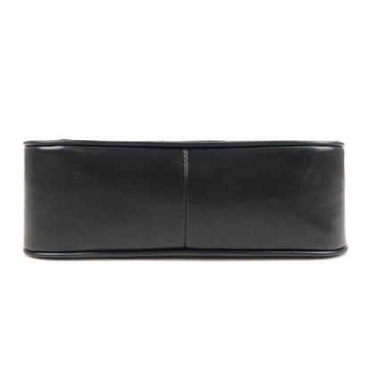 CHANEL Matelasse Lamb Skin Bijoux Chain Shoulder Bag Black