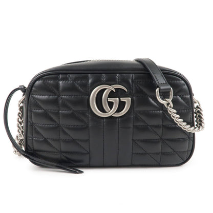 CHANEL Triple Coco Chain Caviar Skin Chain Tote Bag Black A03675