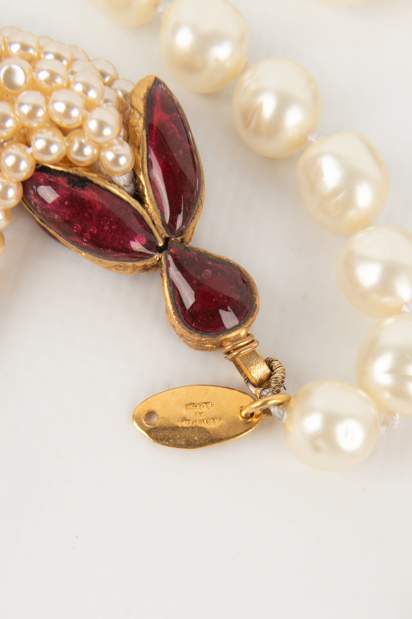 Collier cravate Chanel 1983