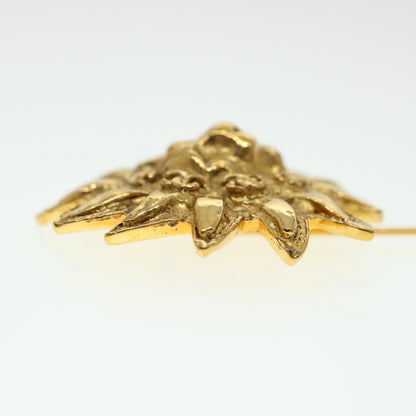 CHANEL Brooch metal Gold CC 38119