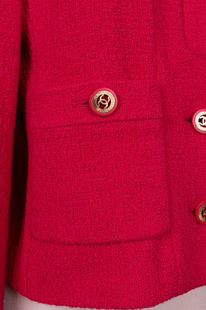 Ensemble tailleur rose Chanel