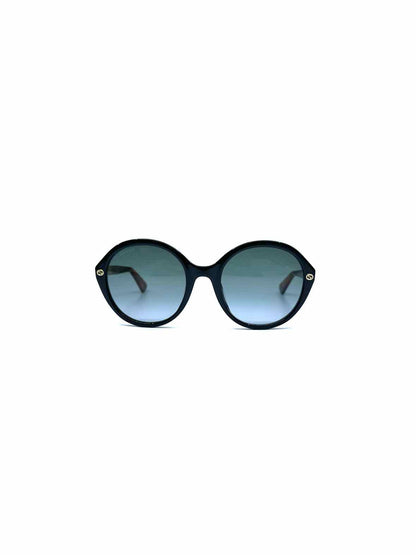 GUCCI Brown, Black Circle Solid Sunglasses
