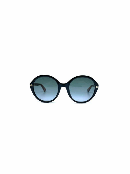 GUCCI Brown, Black Circle Solid Sunglasses