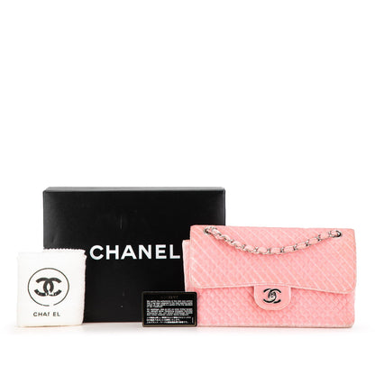 Chanel Sac Medium Micro Quilted Velvet CC Flap