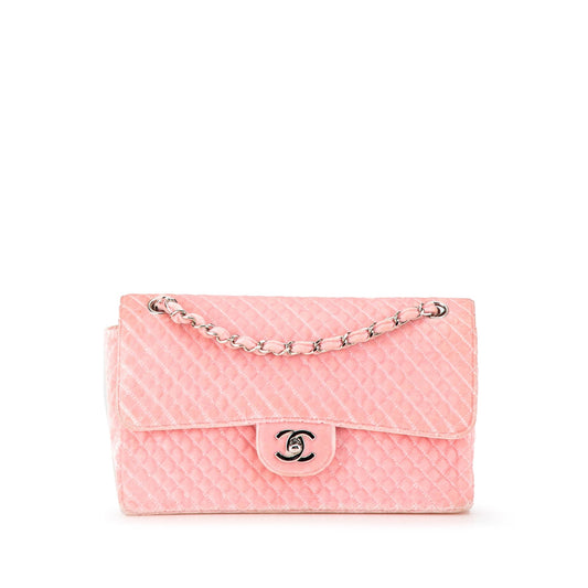 Chanel Sac Medium Micro Quilted Velvet CC Flap