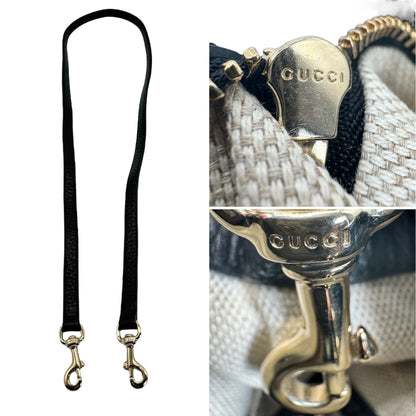 Gucci Black Pebbled Calfskin Small Soho Hobo