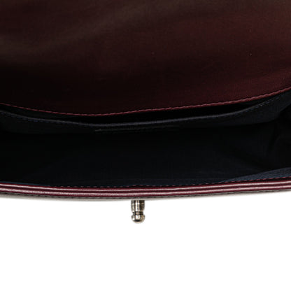 Chanel Sac Medium Velvet Tweed Boy Flap