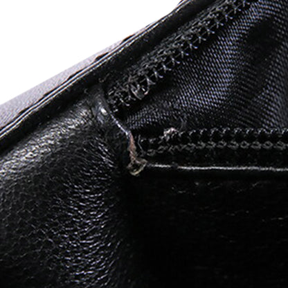 Black Chanel Quilted Lambskin Round Flap Bag