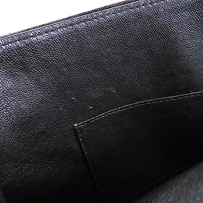 Black Chanel Quilted Lambskin Round Flap Bag