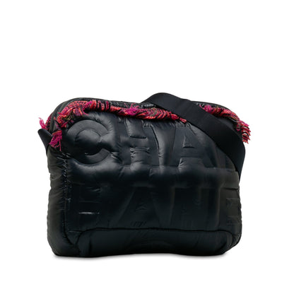 Black Chanel Doudoune Crossbody Bag