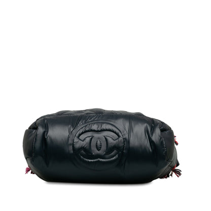 Black Chanel Doudoune Crossbody Bag