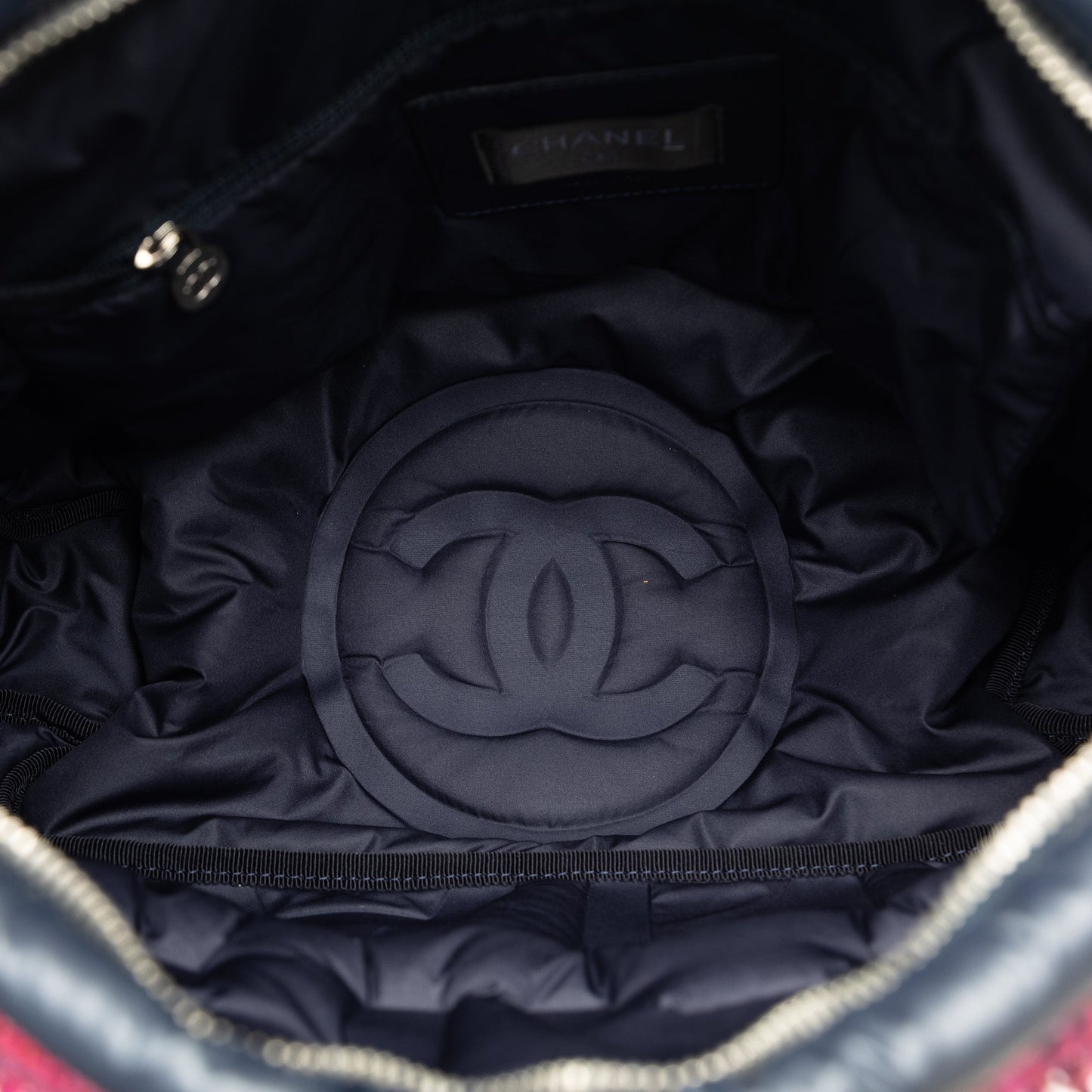 Black Chanel Doudoune Crossbody Bag