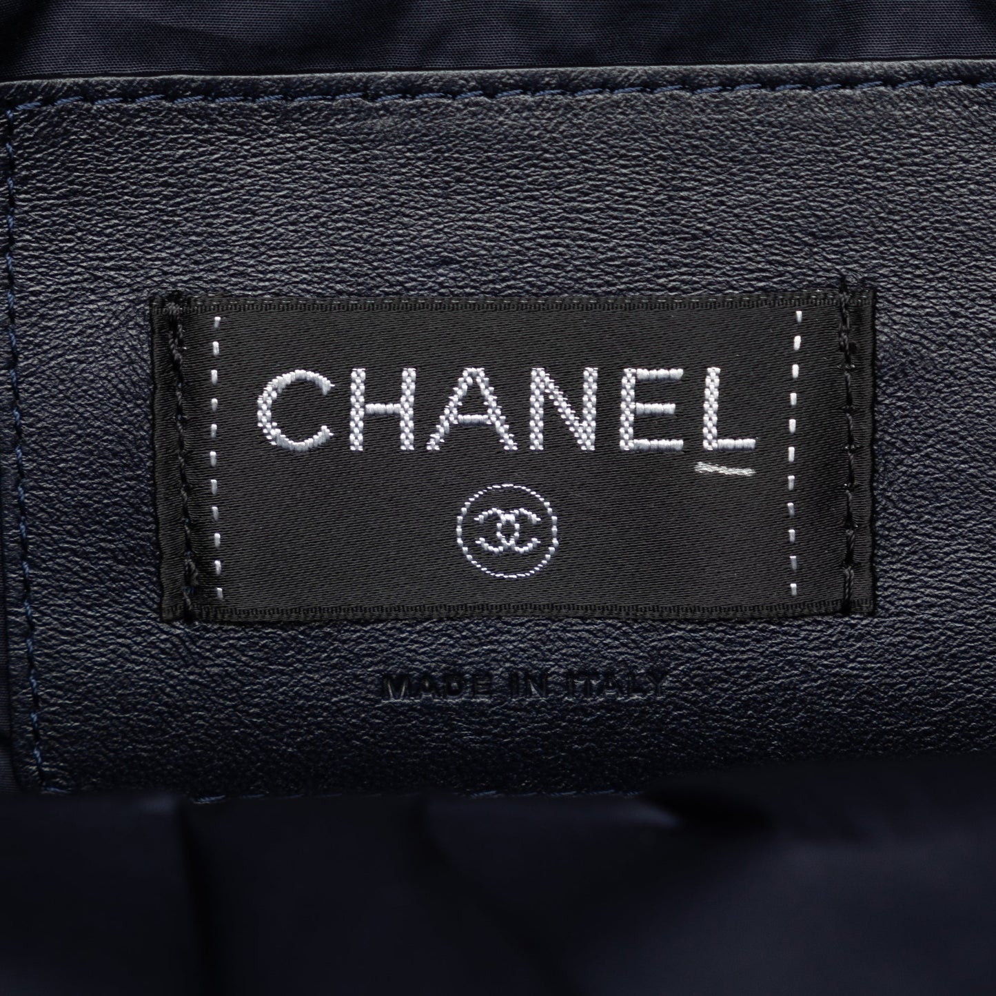 Black Chanel Doudoune Crossbody Bag
