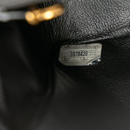 Black Chanel Medium Lambskin Diana Flap Crossbody Bag