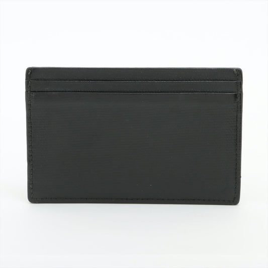 Chanel Coco Button Caviar Leather Card Case Black