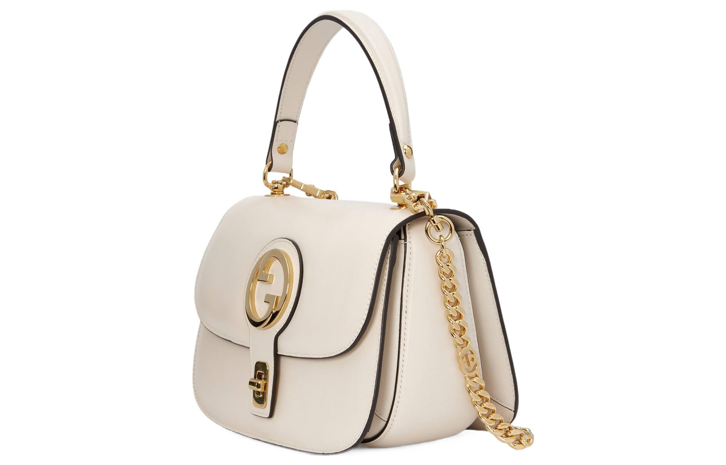 (WMNS) Gucci Blondie Small Top Handle Bag 'White' 735101-UXX0G-9022