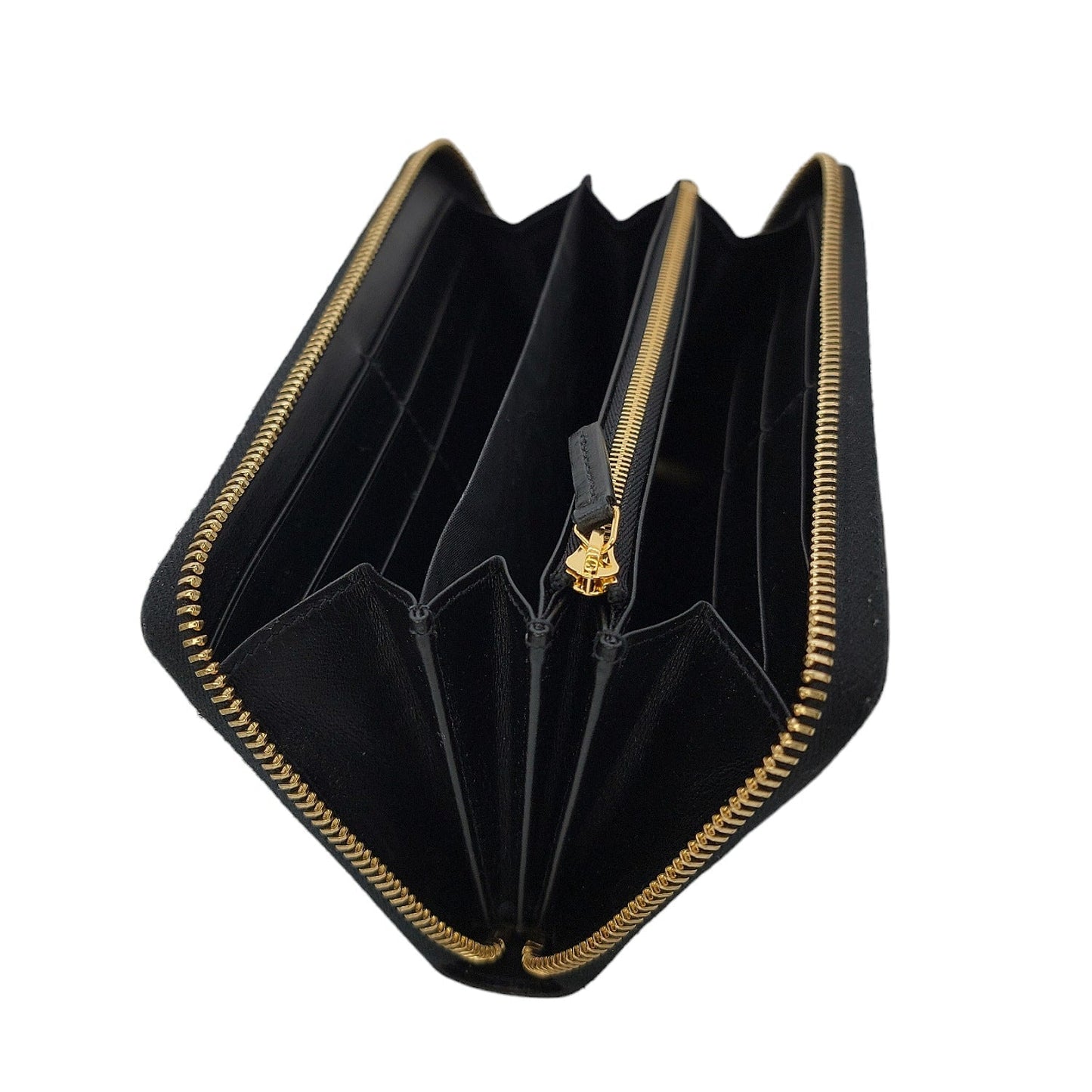 Gucci Black Calf Horsebit 1955 Continental Wallet
