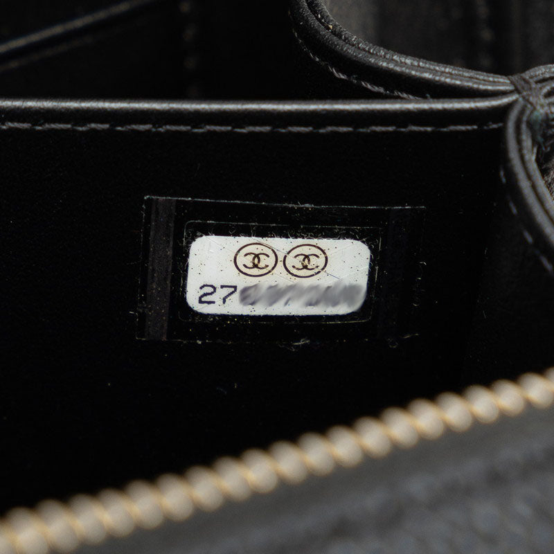 Chanel Caviar CC Filigree Chain Shoulder Bag